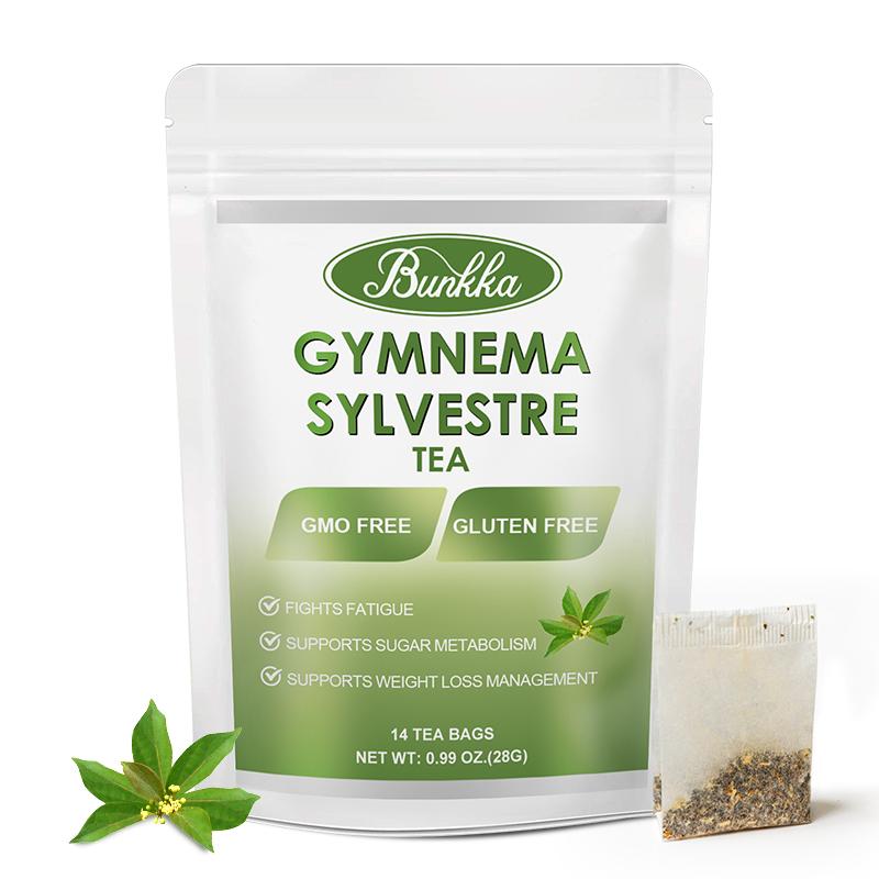 Organic Gymnema Sylvestre Tea For Sugar Metabolism Digestion Supports Weight Loss Management All-Natural and Non-GMO