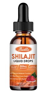 Bunkka Organic Shilajit Liquid Drops Sugar-Free & Vegan Supplement