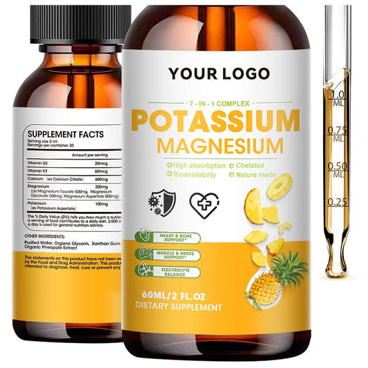 Potassium Magnesium Supplement Liquid 30ml