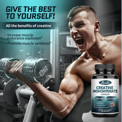 Bunkka Creatine Monohydrate Hard Capsules