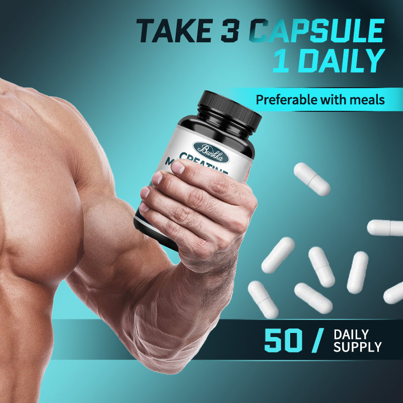 Bunkka Creatine Monohydrate Hard Capsules