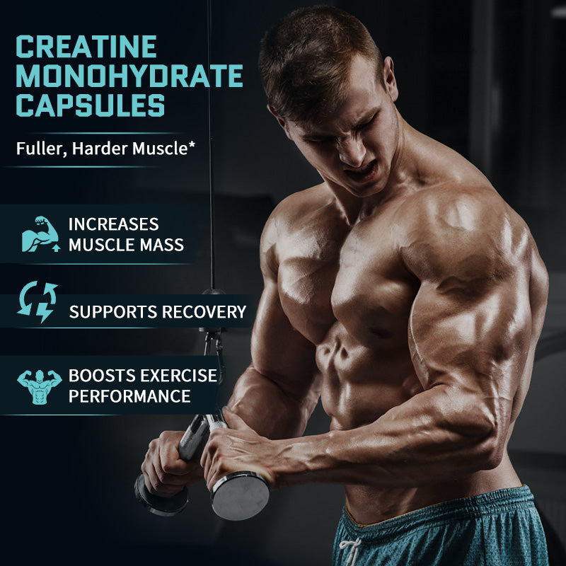 Bunkka Creatine Monohydrate Hard Capsules