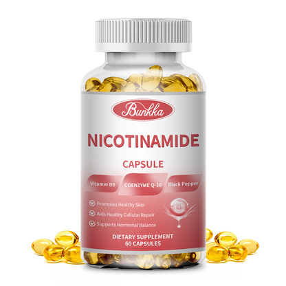 Nicotinamide Vitamin B3 Coenzyme Q10 Capsules