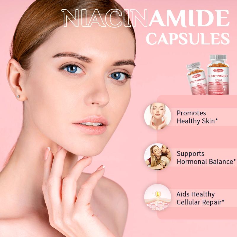 Nicotinamide Vitamin B3 Coenzyme Q10 Capsules