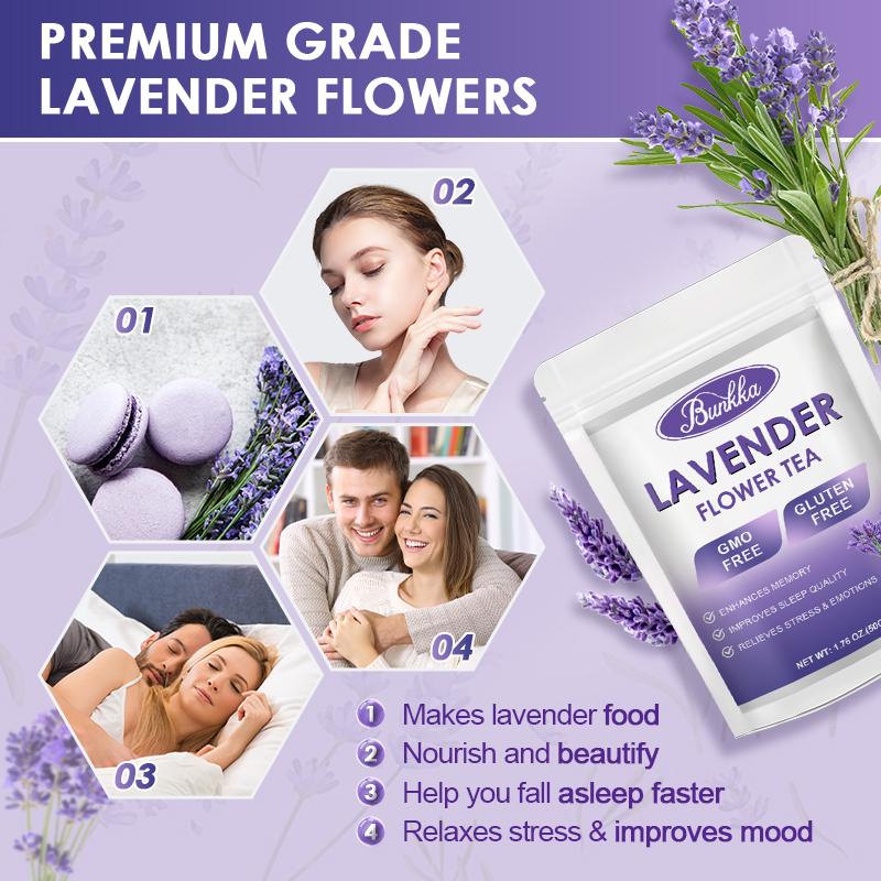 Bunkka Lavender Flower Tea Gluten Free
