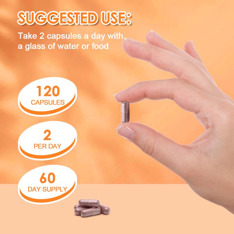 Organic Fruits Supplement with 23 Fruits Rich in Antioxidants Potent Fruits Capsules for Energy Boost