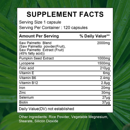 Saw Palmetto Capsules