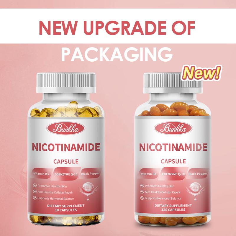 Nicotinamide Vitamin B3 Coenzyme Q10 Capsules