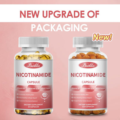 Nicotinamide Vitamin B3 Coenzyme Q10 Capsules