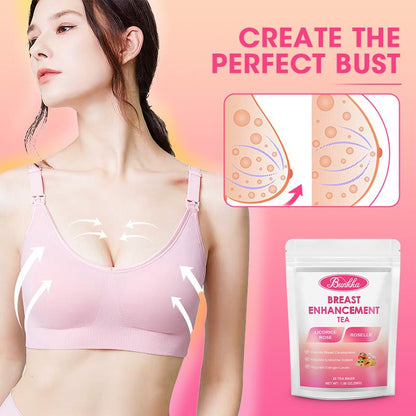 Bunkka Breast Enhancement Tea Lactation Papaya Tea for Breast Enhancement Female Augmentation for Breast Enlargement Fast Growth and Lift