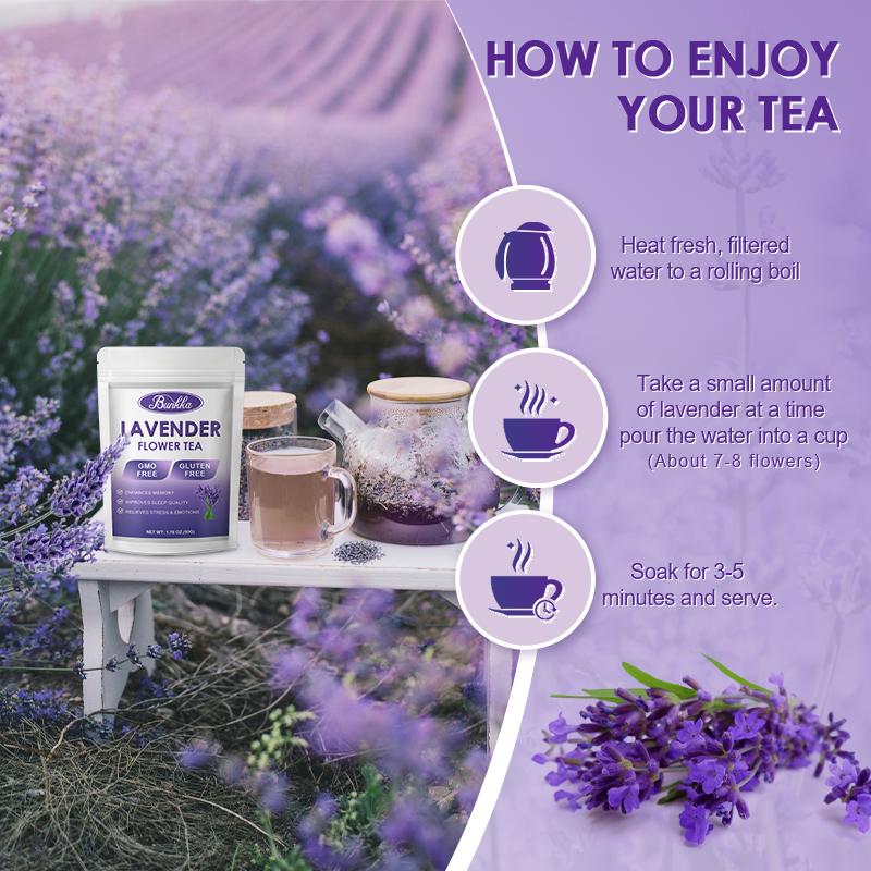 Bunkka Lavender Flower Tea Gluten Free