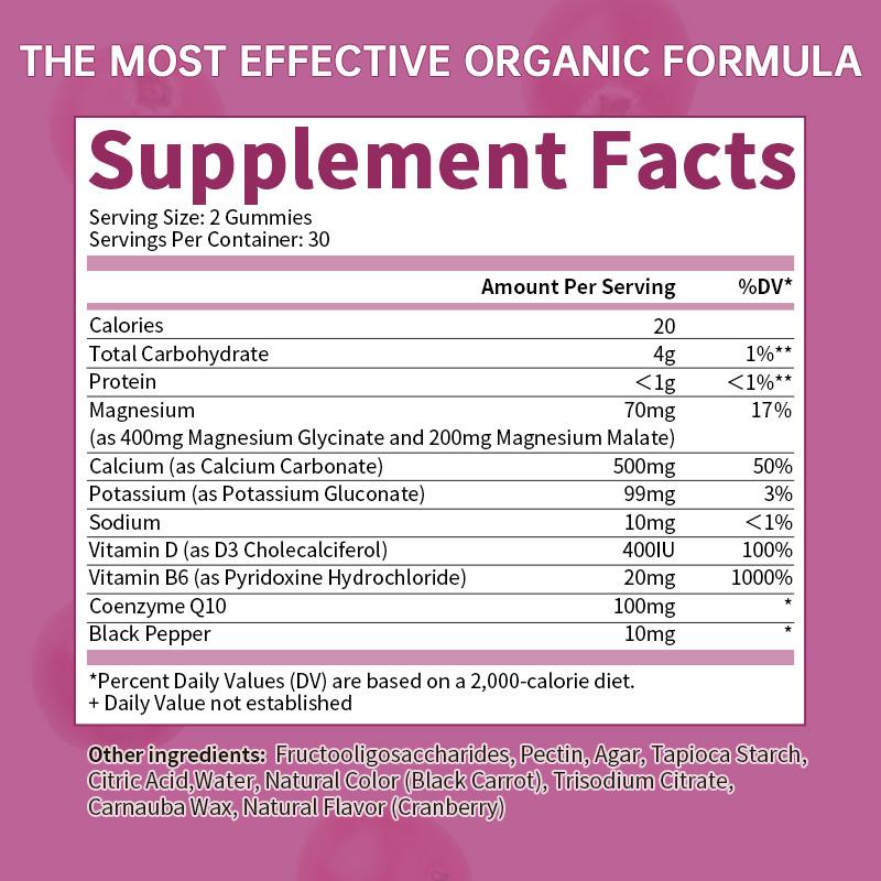 BUNKKA Magnesium Complex 600mg Of Glycinate & Malate Magnesium for Stress Relaxation Muscle & Bone Health Support Nerve Heart Sleep Health