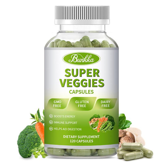 Super Veggies Capsules Dietary Supplement For Immune Support