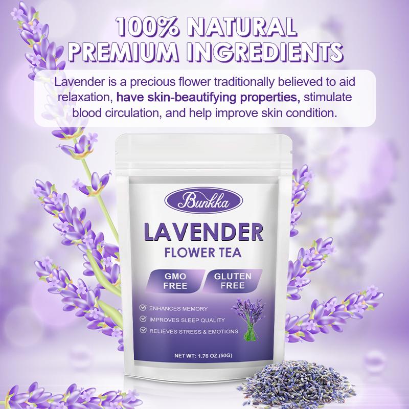Bunkka Lavender Flower Tea Gluten Free