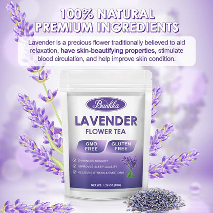 Bunkka Lavender Flower Tea Gluten Free