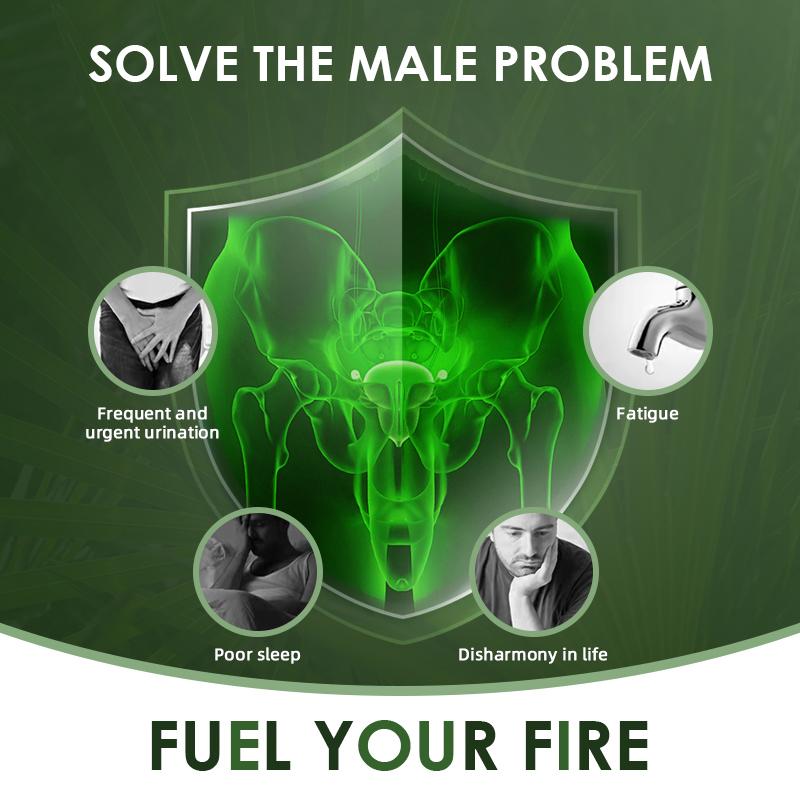 Bunkka Saw Palmetto Capsules Fatigue Relief Sleep Quality Urinary and Prostate Health Skin Beauty Hair Repair Hormone Balance