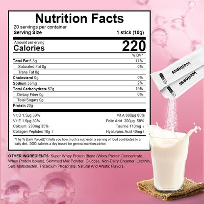 BUNKKA Multi Collagen Protein Powder With Vitamin C For Nails Bones & Joints Support Healthy Skin And Hair