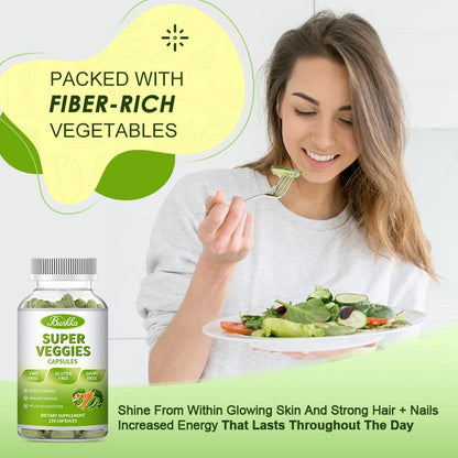 Super Veggies Capsules Dietary Supplement For Immune Support