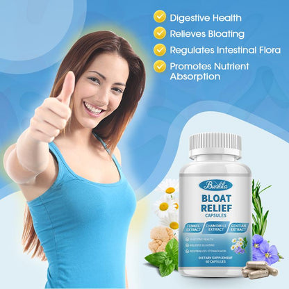 BUNKKA Bloat Relief Capsules