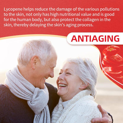 BUNKKA Lycopene 10mg Capsules for Prostate and Heart Health Support Antioxidant Skin Health